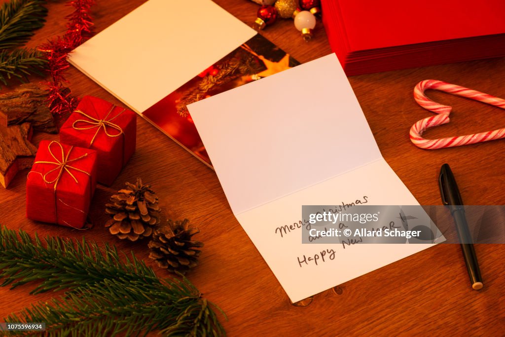 Handwritten Christmas Card