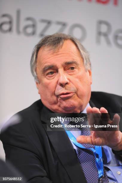 French economist and author François Bourguignon attends the Biennale delle Cooperative at Palazzo Re Enzo on November 30, 2018 in Bologna, Italy.