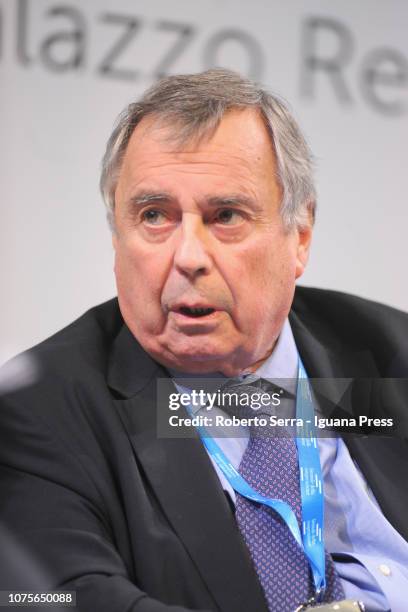 French economist and author François Bourguignon attends the Biennale delle Cooperative at Palazzo Re Enzo on November 30, 2018 in Bologna, Italy.