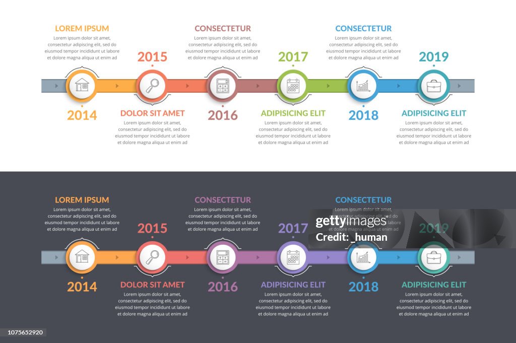 Timeline Inmages Timeline Infographics High-Res Vector Graphic - Getty Images