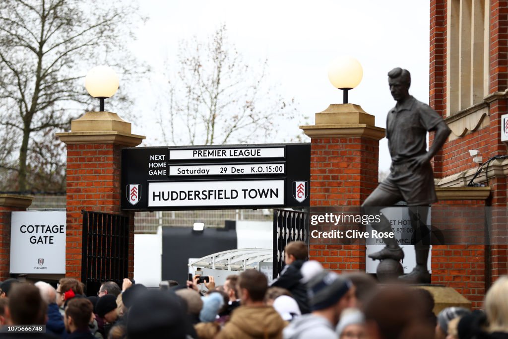 Fulham FC v Huddersfield Town - Premier League