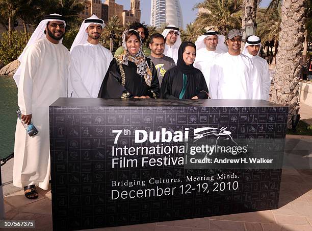 Directors Ali Al Jabri, Abdullah Al Kaabi, Hujoom Al Ghanem, Khaled Al Mahmood, Moath Bin Hafez, Rashid Al Marri, Nayla Al Khaja, Saeed Al Dhaheri,...