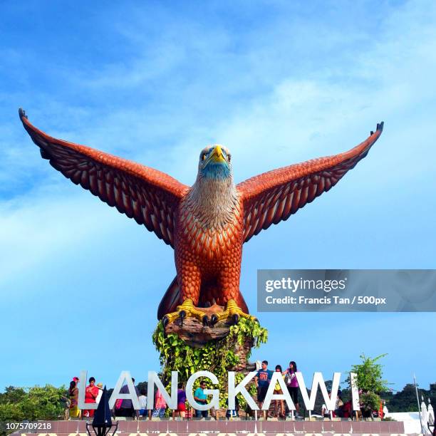 langkawi - langkawi eagle square stock pictures, royalty-free photos & images