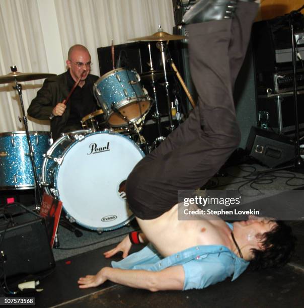 Jesse Malin during Jesse Malin Performs at Eugene - July 2, 2004 at Eugene in New York City, New York, United States.