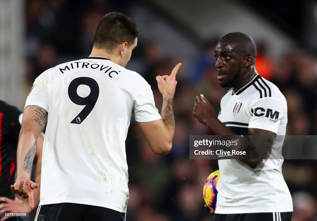 Fulham FC v Huddersfield Town - Premier League