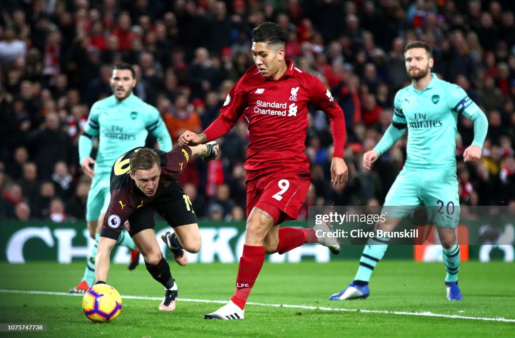 Liverpool FC v Arsenal FC - Premier League