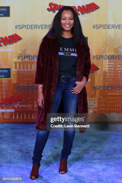 Garcelle Beauvais attends World Premiere Of Sony Pictures Animation And Marvel's "Spider-Man: Into The Spider-Verse" at Regency Village Theatre on...
