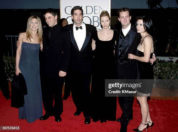 Jennifer Aniston, Matt LeBlanc, David Schwimmer, Lisa Kudrow, Matthew Perry & Courteney Cox