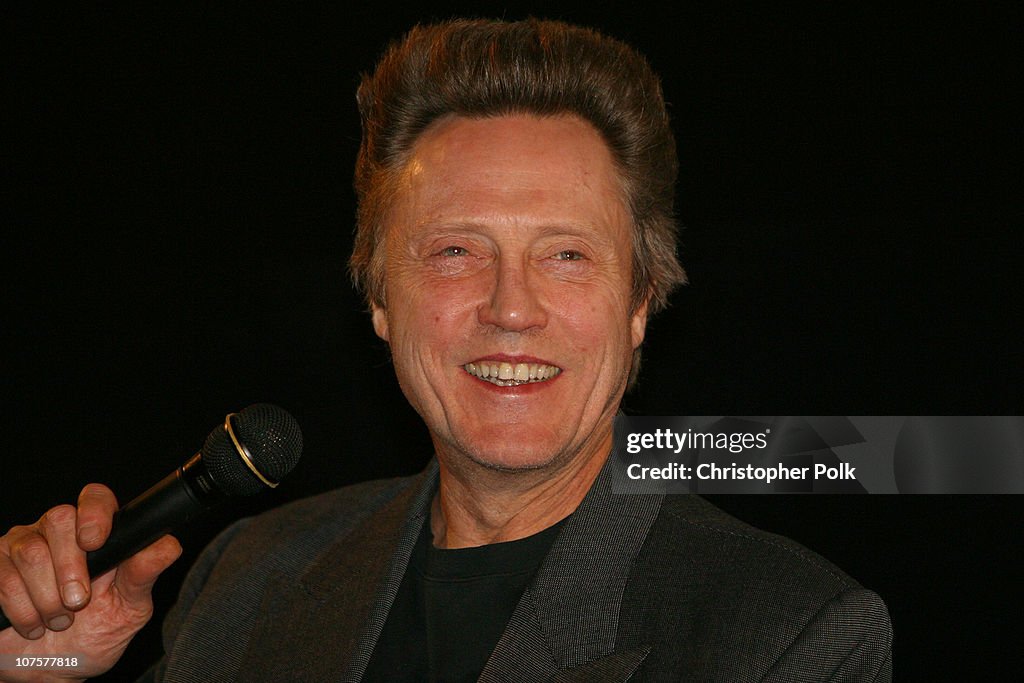 DreamWorks Q & A with Christopher Walken