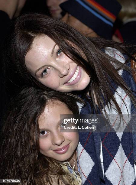 MacKenzie Rosman and Jessica Biel during HP and The Hollywood Reporter Celebrate "The Future Through TV & Film" - Arrivals and Party at Astra West in...