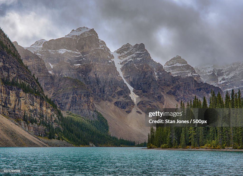 Moraine Lake in Banff National Park Alberta Canada