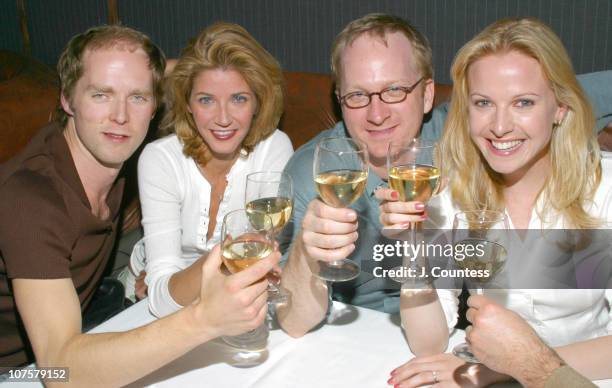 Charles Askegard, Candace Bushnell, Meredith Patterson and her husband Kai
