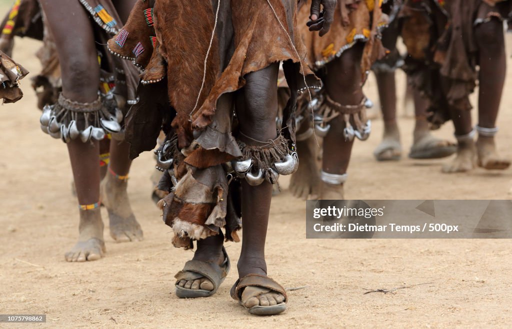 Ethiopian tribes, Hamer women