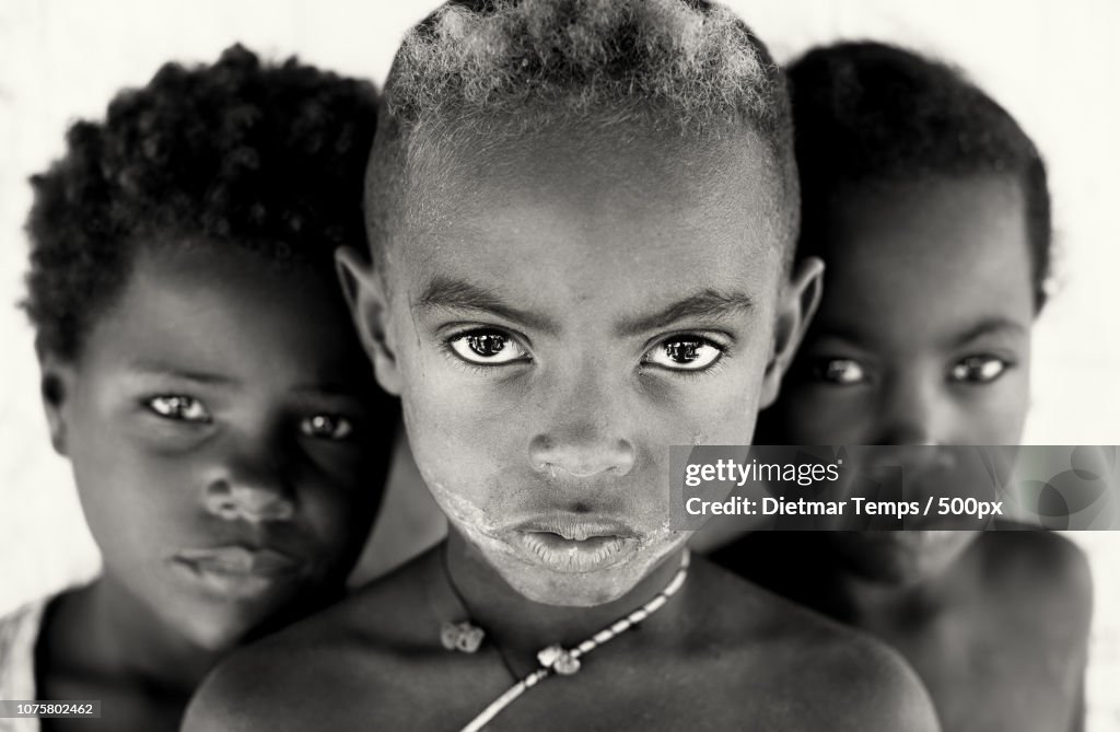 Madagascar, young children