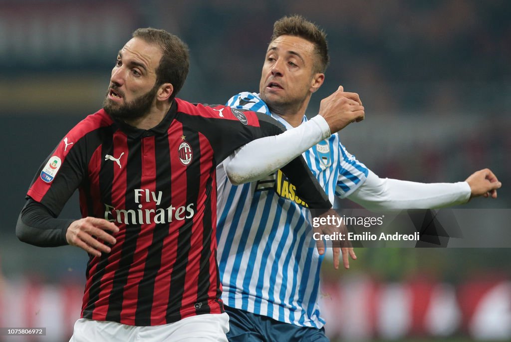 AC Milan v SPAL - Serie A