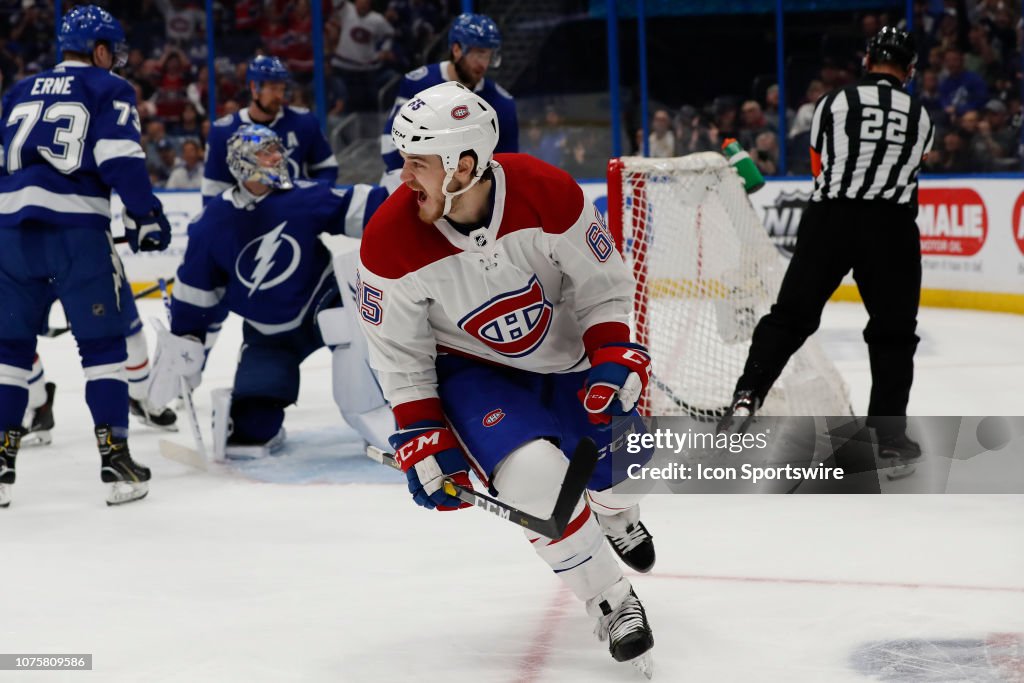 NHL: DEC 29 Canadiens at Lightning