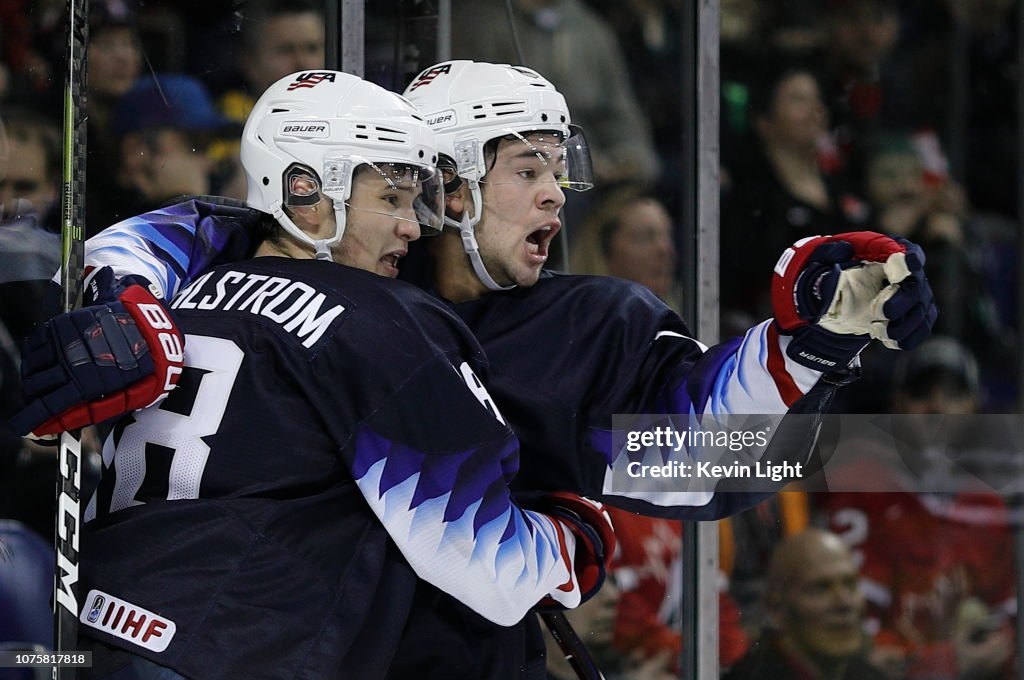 Sweden v United States - 2019 IIHF World Junior Championship