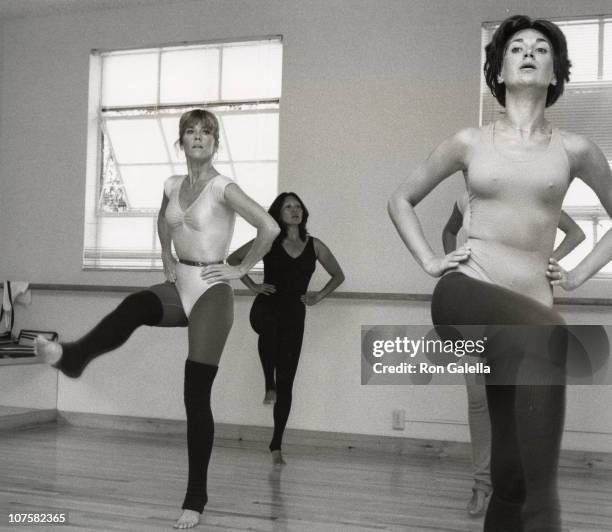 Jane Fonda during Jane Fonda at Opening of Workout Exercise Gym - September 13, 1979 at "Workout" Exercise Gym in Beverly Hills, California, United...