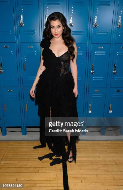Lauren Jauregui attends the Teen Vogue Summit at 72andSunny on December 1, 2018 in Los Angeles, California.
