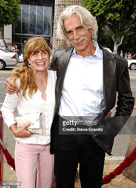 Katherine Ross and Sam Elliott during "Barnyard" World Premiere - Arrivals at Cinerama Dome in Hollywood, California.