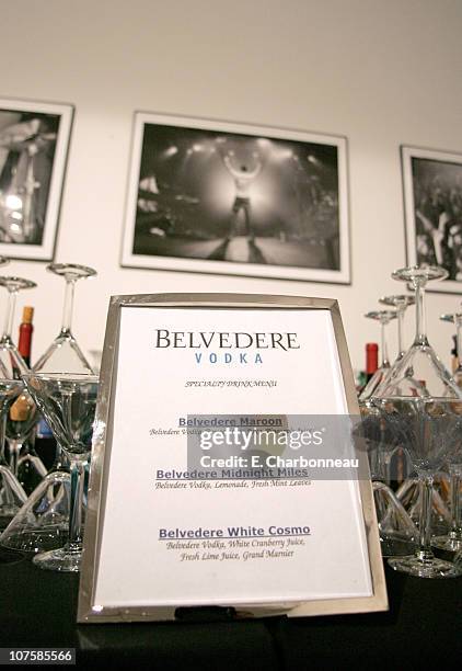 Atmosphere during Belvedere Vodka Sponsors the Maroon 5 Book Launch of "Midnight Miles" at Miau Haus Art Studio in Los Angeles, California.