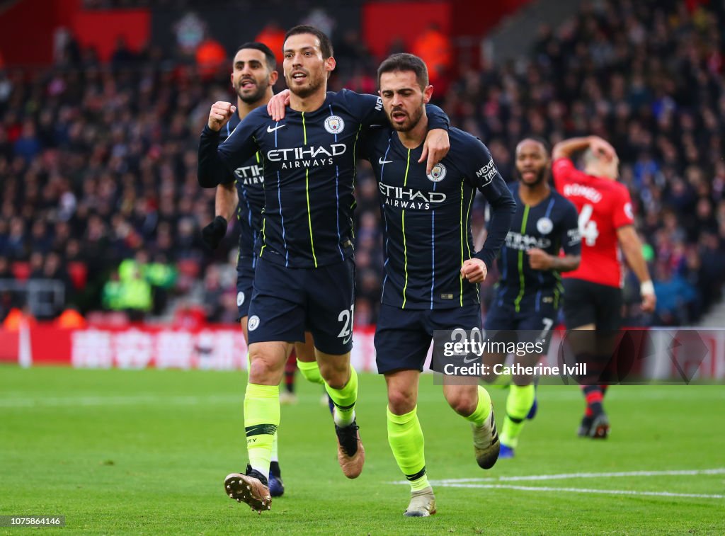 Southampton FC v Manchester City - Premier League