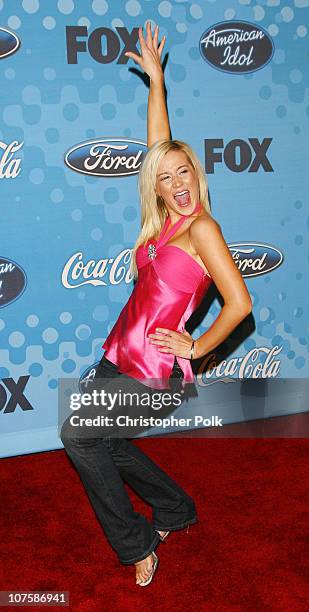 "American Idol" Season 5 -Top 12 Finalist Kellie Pickler of Albemarle, North Carolina