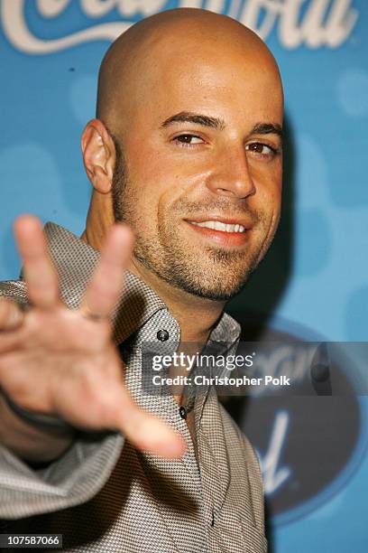 "American Idol" Season 5 -Top 12 Finalist, Chris Daughtry from McLeansville, North Carolina