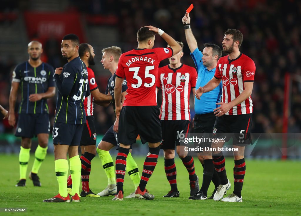 Southampton FC v Manchester City - Premier League