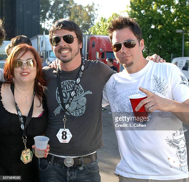 S Amy Stevens and Stryker with Dave Grohl