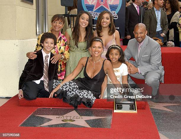 Vanessa Williams, children and brother Chris Williams