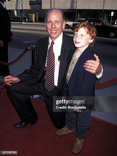 Rance Howard and grandson Reed Howard