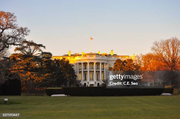 the white house - c usa stock-fotos und bilder