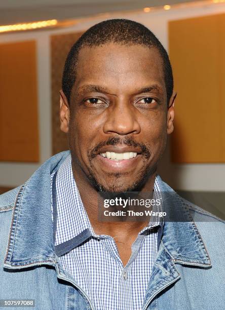 Dwight "Doc" Gooden appears as a guest cook at Sofrito on December 14, 2010 in New York City.