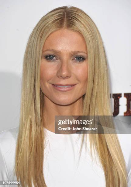 Actress Gwyneth Paltrow arrives at the "Country Strong" Los Angeles Special Screening at the Academy of Motion Picture Arts and Sciences on December...