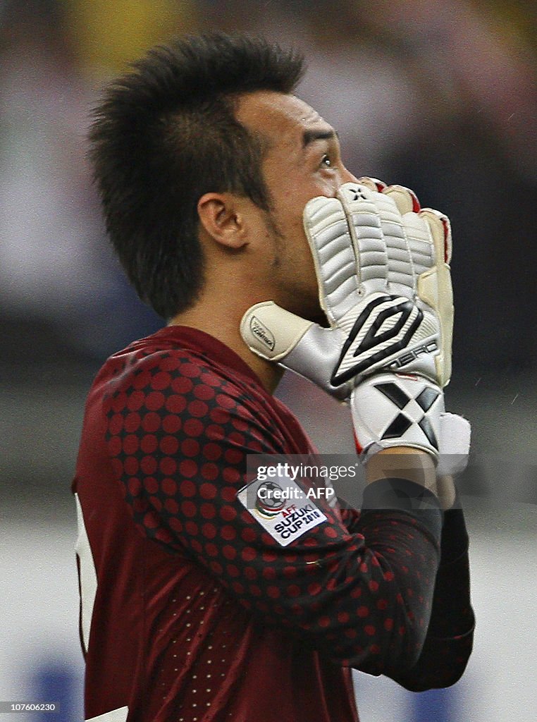 Malaysian goalkeeper Khairul Fahmi Che M