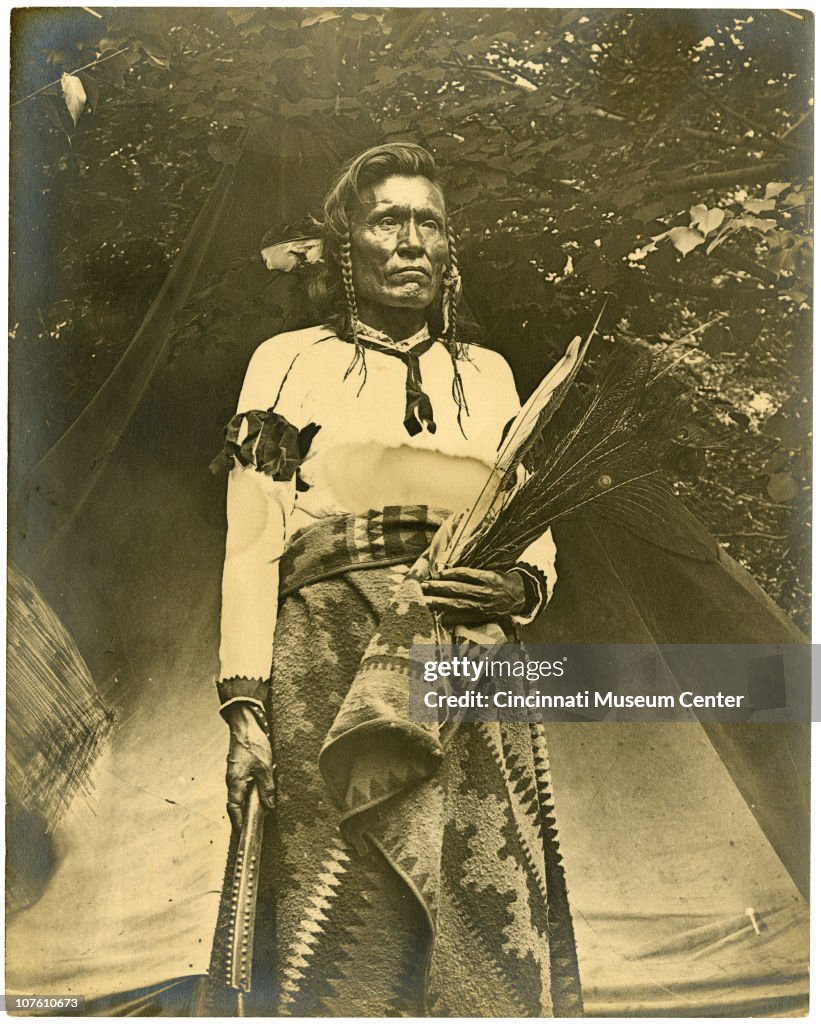 The Cree Encampment Of 1895