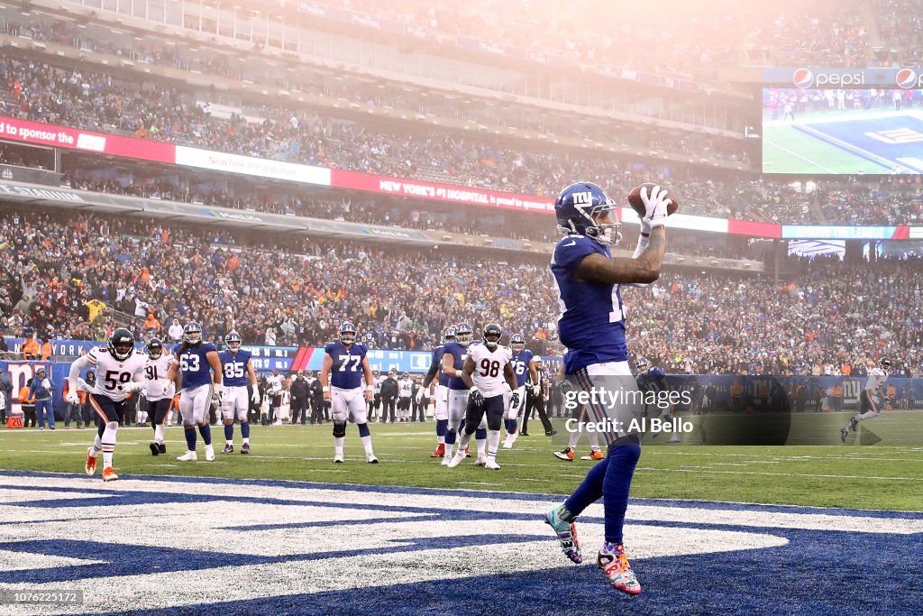 Chicago Bears v New York Giants