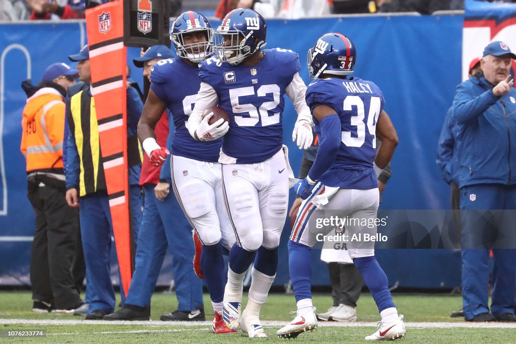 Chicago Bears v New York Giants