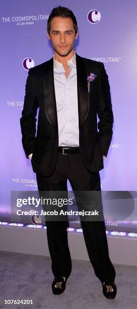 Performer Josh Strickland arrives at The Cosmopolitan Of Las Vegas opening celebration on December 15, 2010 in Las Vegas, Nevada.