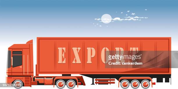 297 Semi Truck Cartoon Photos and Premium High Res Pictures - Getty Images