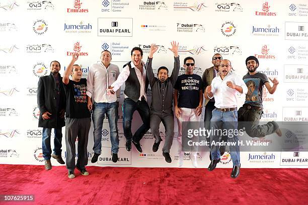 Cinematographer Tarek Hefny, Ayman Ossama, producer Mohamed Hefzy, actor Khaled Abu El Naga, director Ahmad Abdalla, Ahmed Hafez, Mahmoud Siam,...