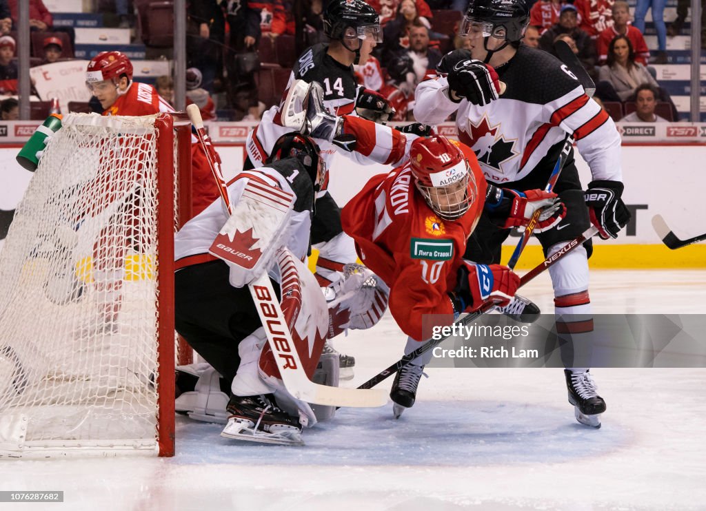 Russia v Canada - 2019 IIHF World Junior Championship