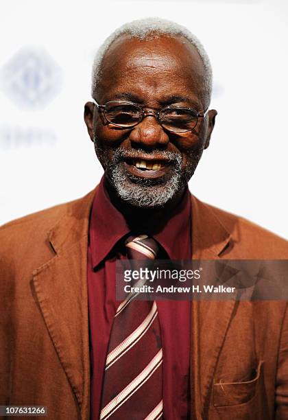 Souleymane Cisse attends the "Cairo Exit" premiere during day five of the 7th Annual Dubai International Film Festival held at the Madinat Jumeriah...