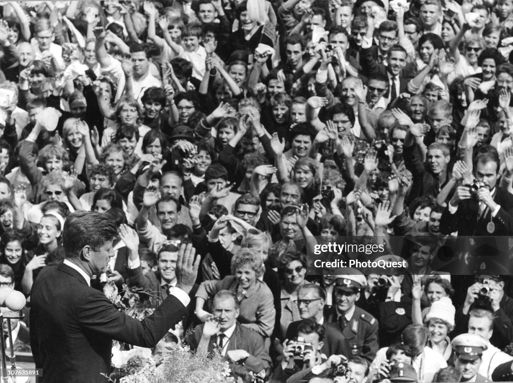 JFK Speaks In Berlin