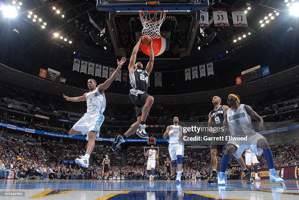 San Antonio Spurs v Denver Nuggets