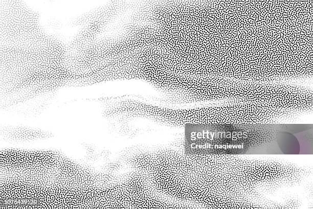 abstract backgrounds - black and white drawing abstract stock illustrations