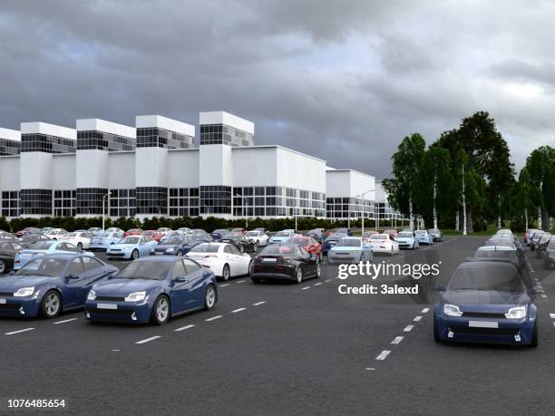 usine de voitures - car dealership photos et images de collection