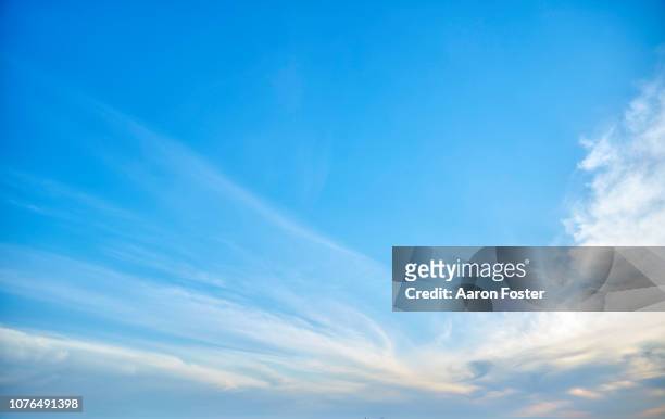 beautiful hi rez sky - clear sky stock-fotos und bilder