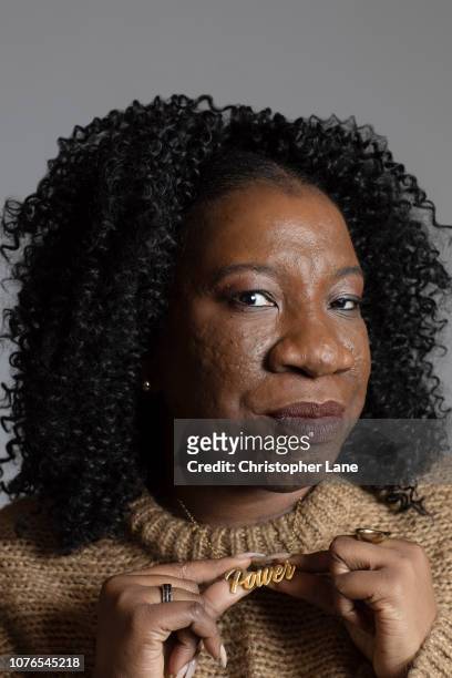 Activist Tarana Burke is photographed for The Guardian Newspaper on November 9, 2018 in New York City.